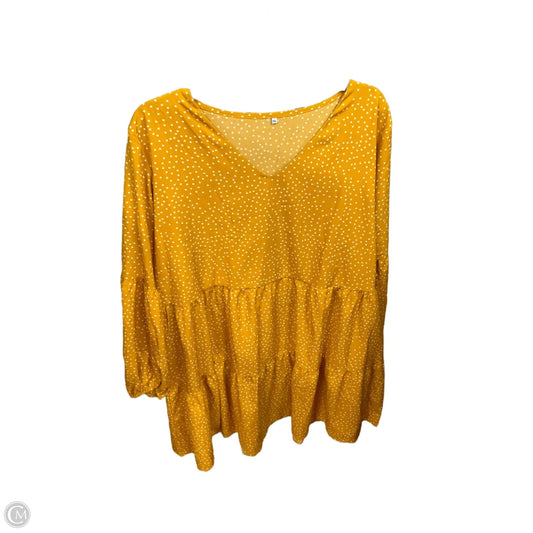 Dress Casual Midi By Clothes Mentor In Polkadot Pattern, Size: 2x