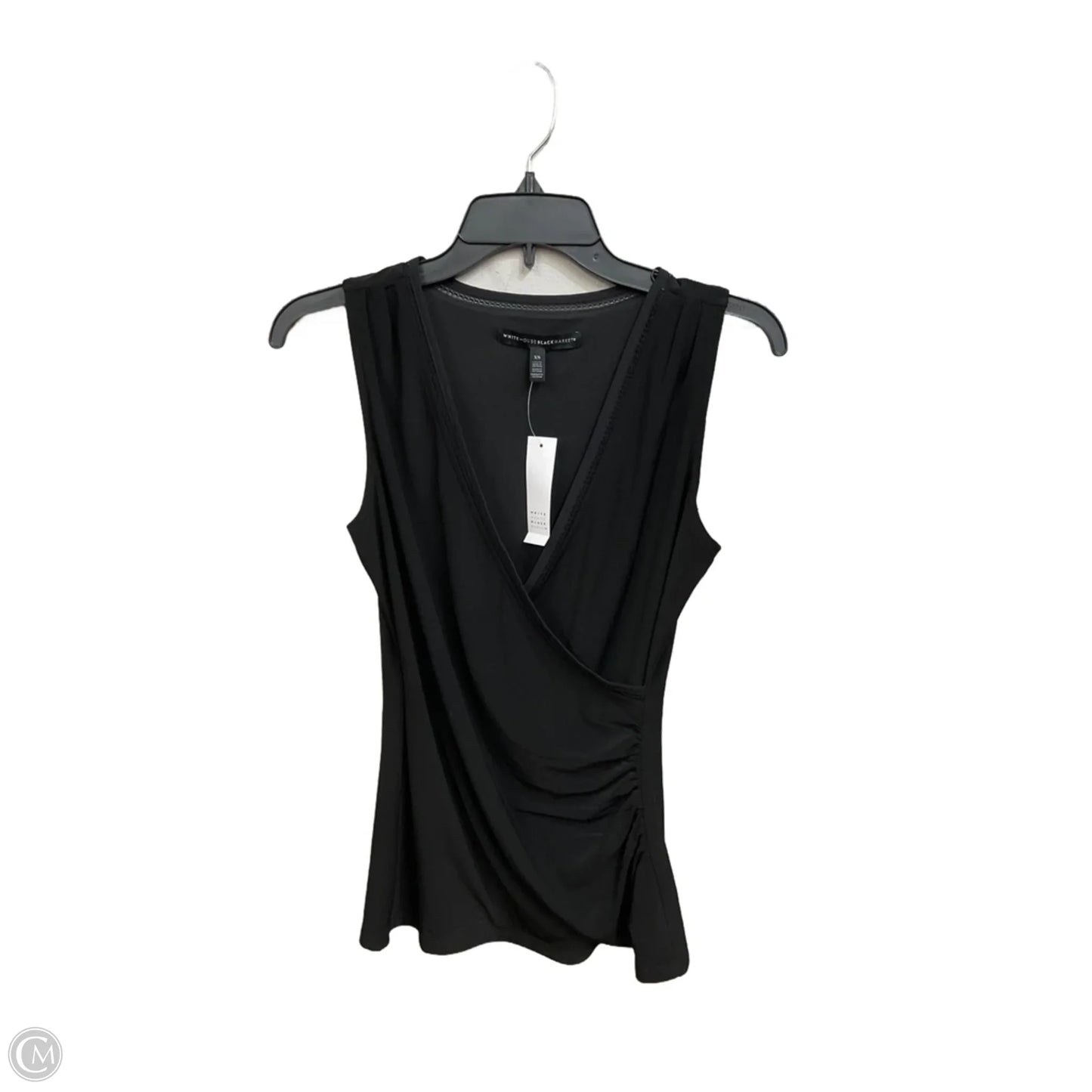 Top Sleeveless Basic By White House Black Market In Black, Size: Xs