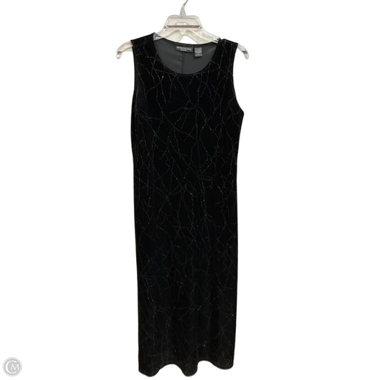 Dress Casual Maxi By Impressions In Black, Size: S