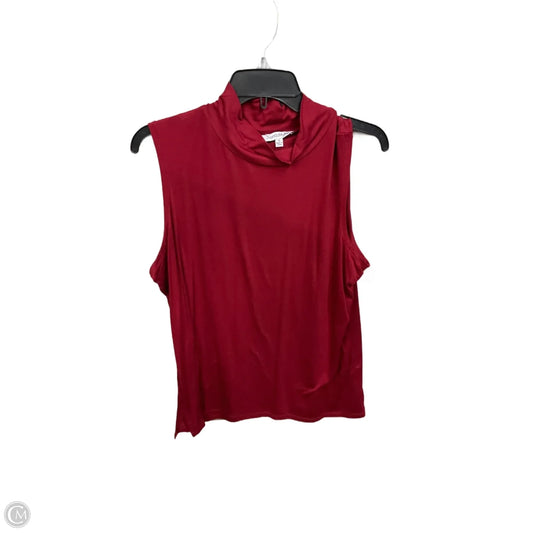 Top Sleeveless Basic By Northstyle In Maroon, Size: Xl