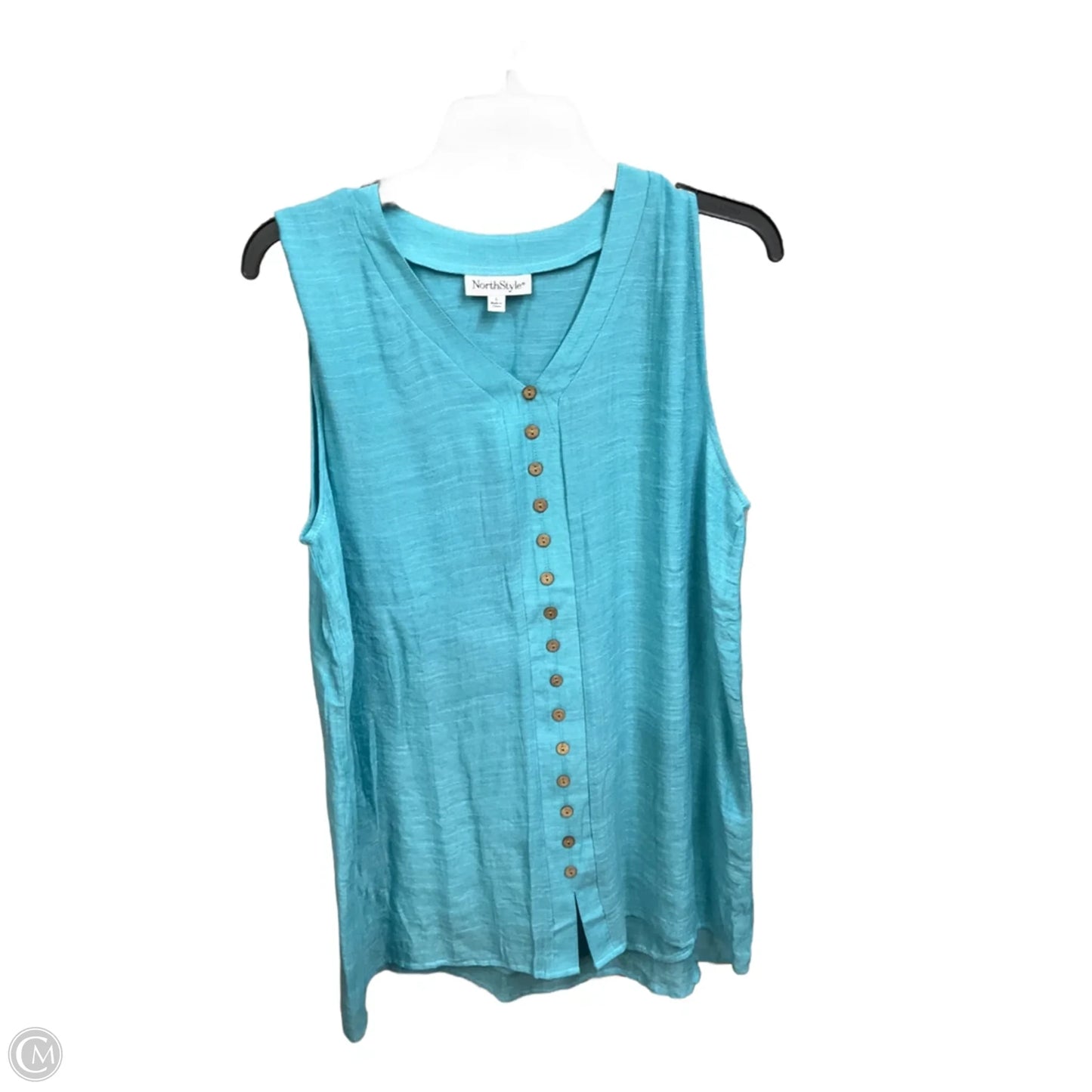 Top Sleeveless Basic By Northstyle In Blue & Brown, Size: L