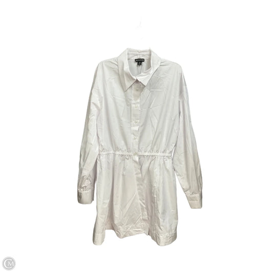 Dress Casual Short By Pretty Little Thing In White, Size: Xl