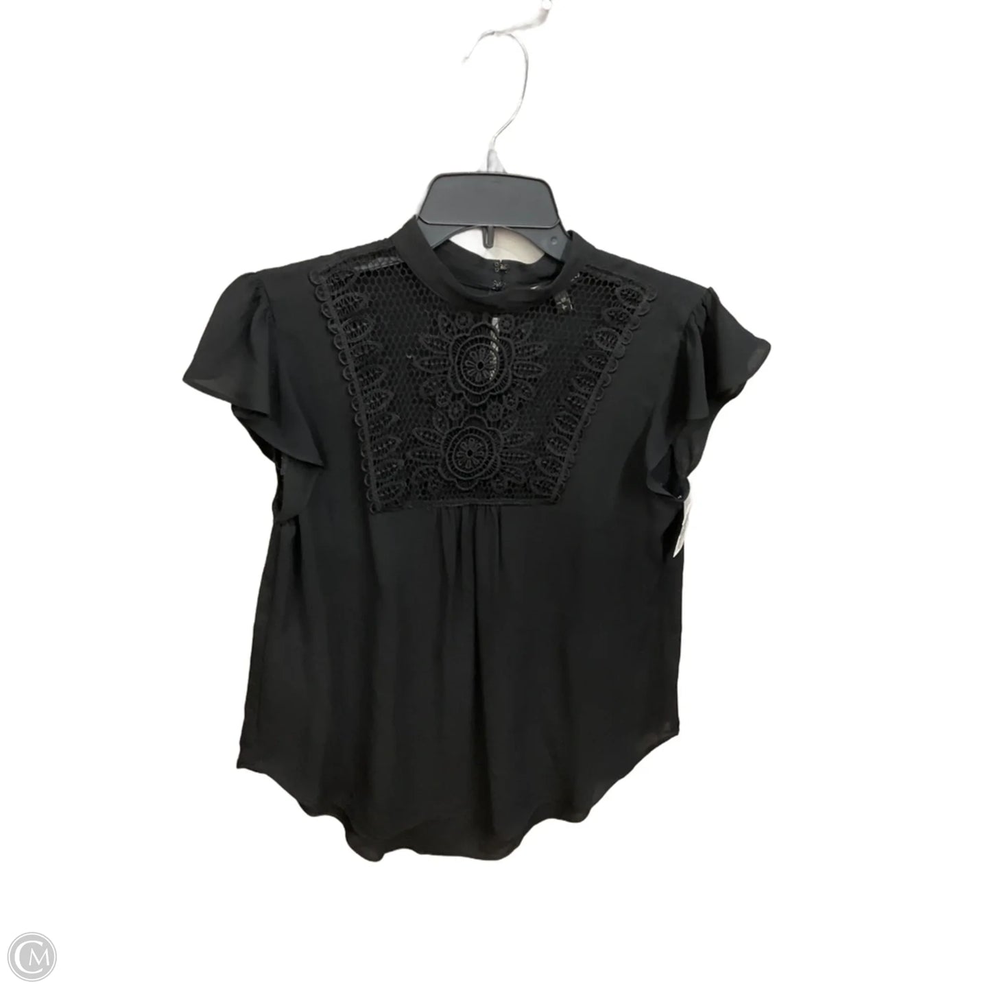 Top Sleeveless By Express In Black, Size: S