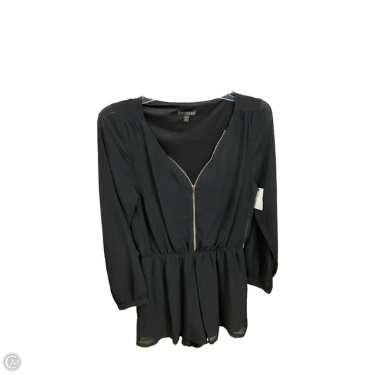 Romper By Express In Black, Size: S