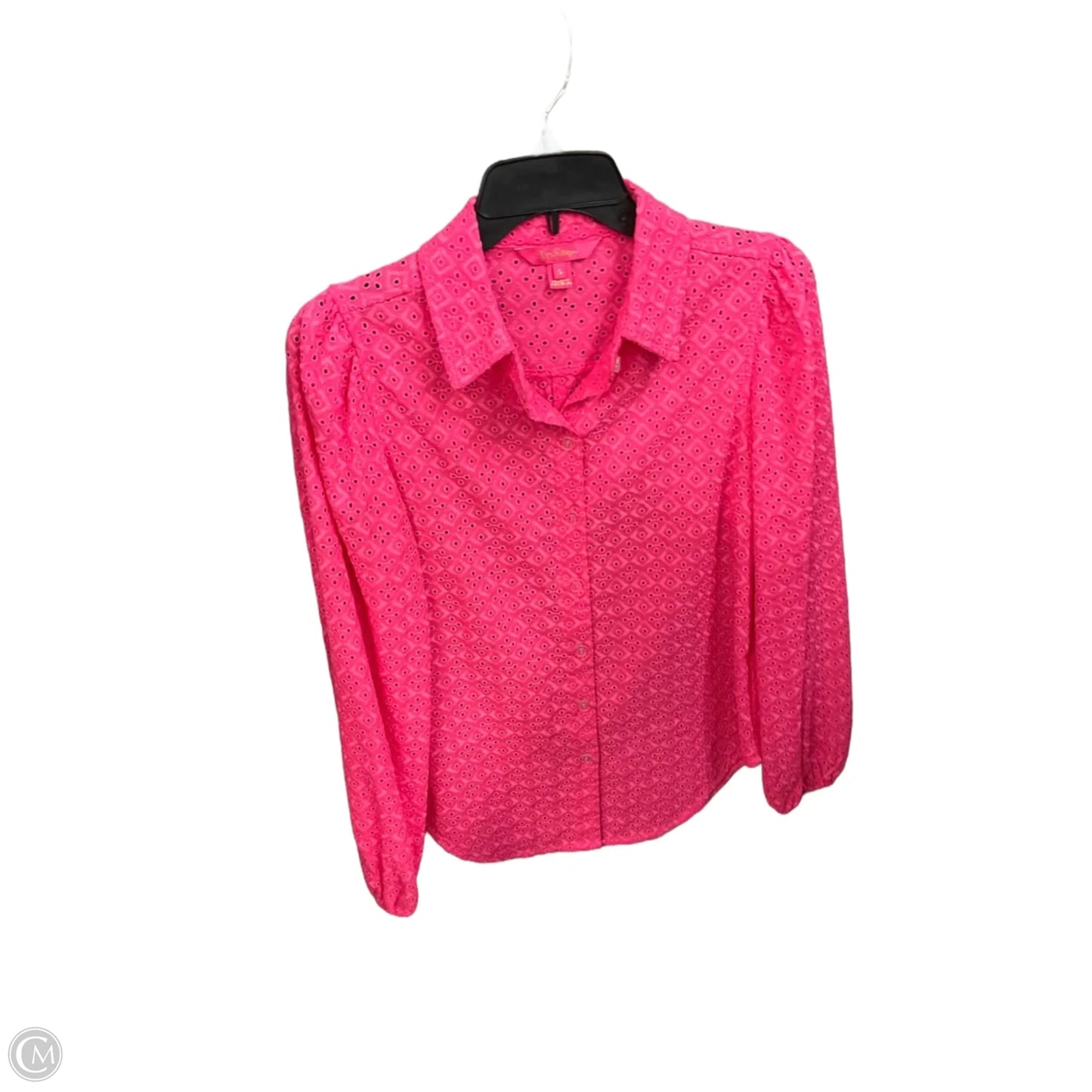 Blouse Designer By Lilly Pulitzer In Pink, Size: S