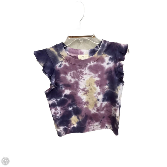 Top Sleeveless By T.la In Tie Dye Print, Size: Xs