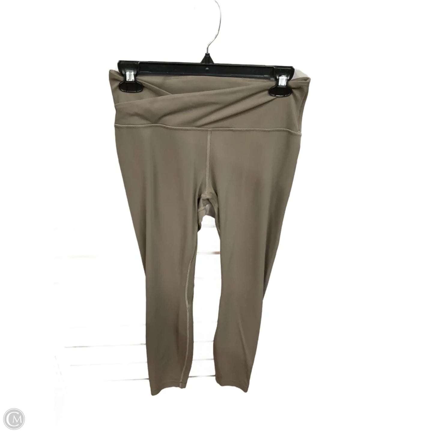 Athletic Capris By Lululemon In Brown, Size: M