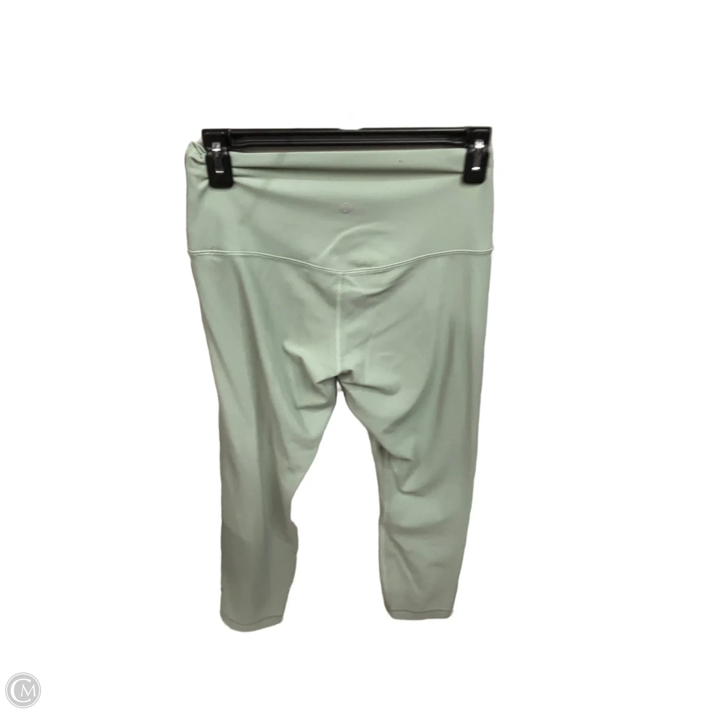 Athletic Capris By Lululemon In Green, Size: M