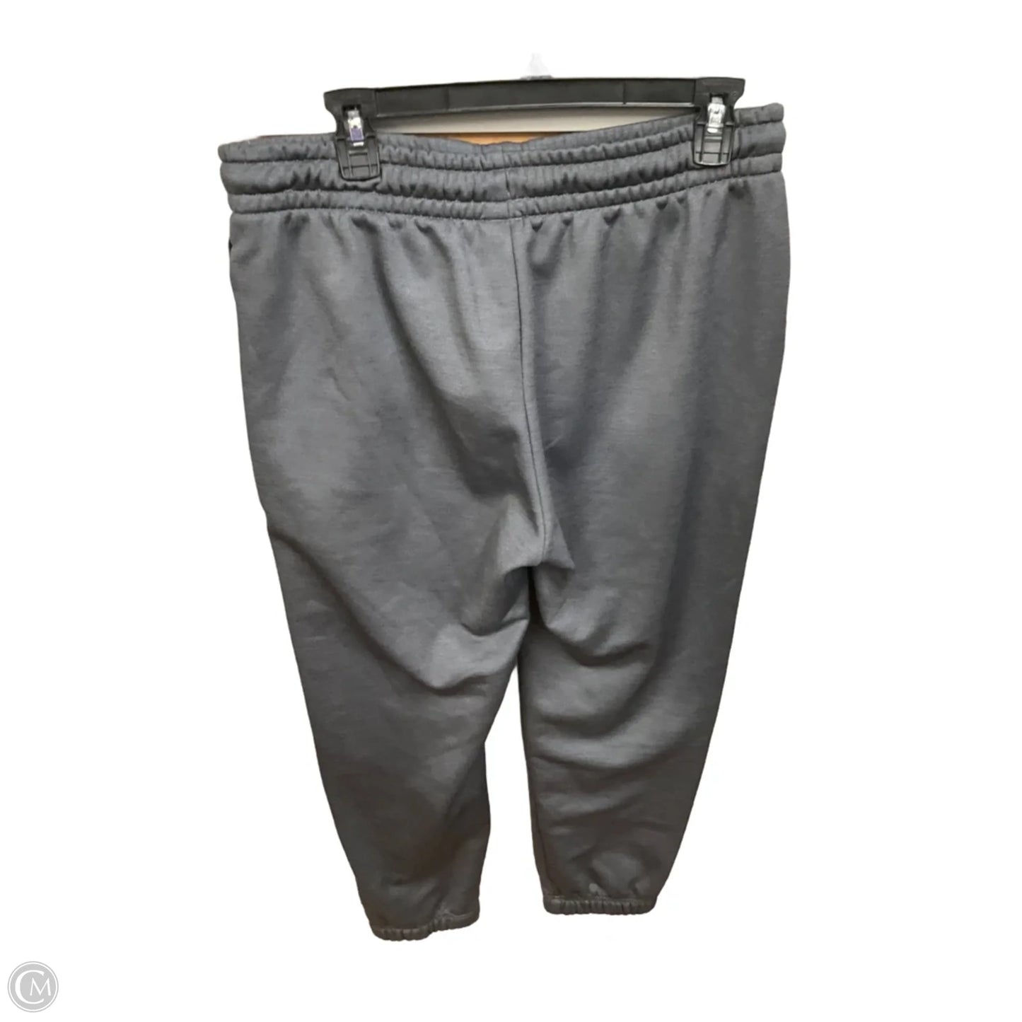 Athletic Pants By Nike Apparel In Grey, Size: L