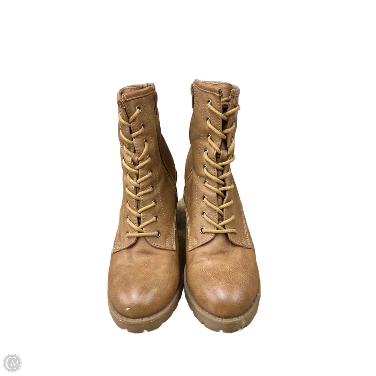 Boots Ankle Heels By Zigi Soho In Brown, Size: 8.5