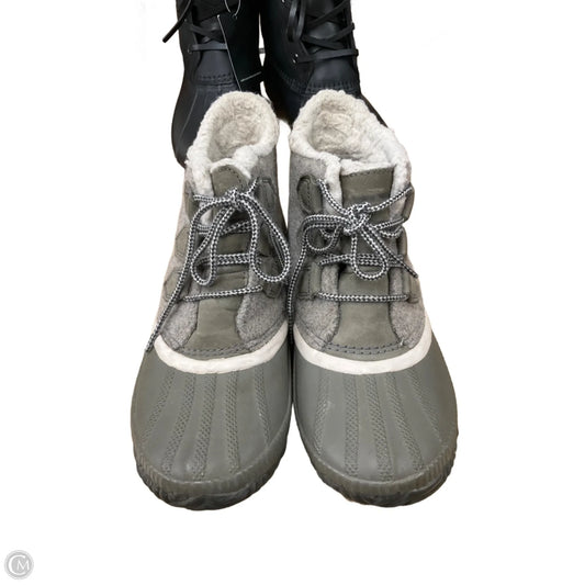 Boots Ankle Flats By Sorel In Grey, Size: 7.5