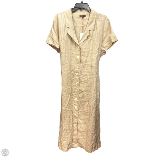 Dress Casual Maxi By Quince In Tan, Size: Xl