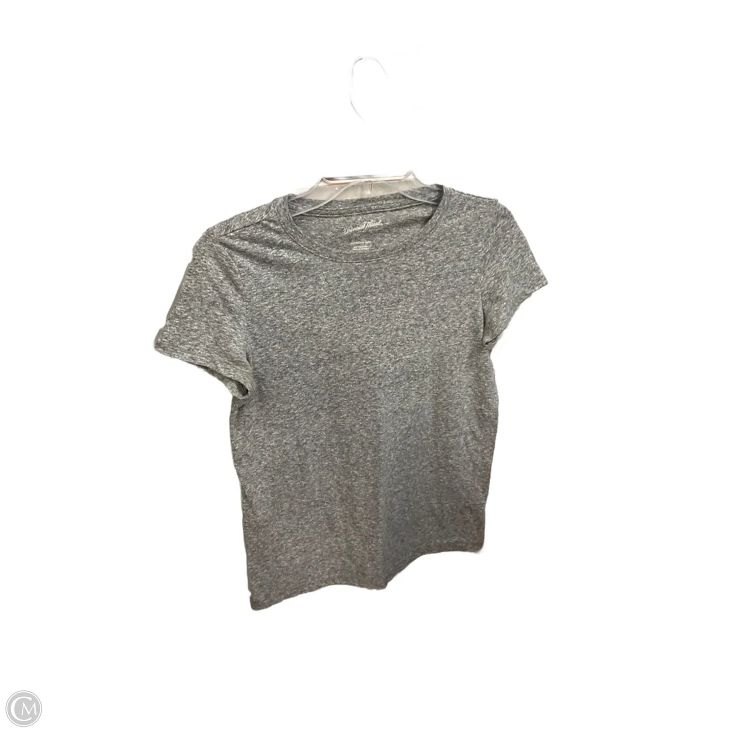 Top Short Sleeve Basic By Universal Thread In Grey, Size: Xs