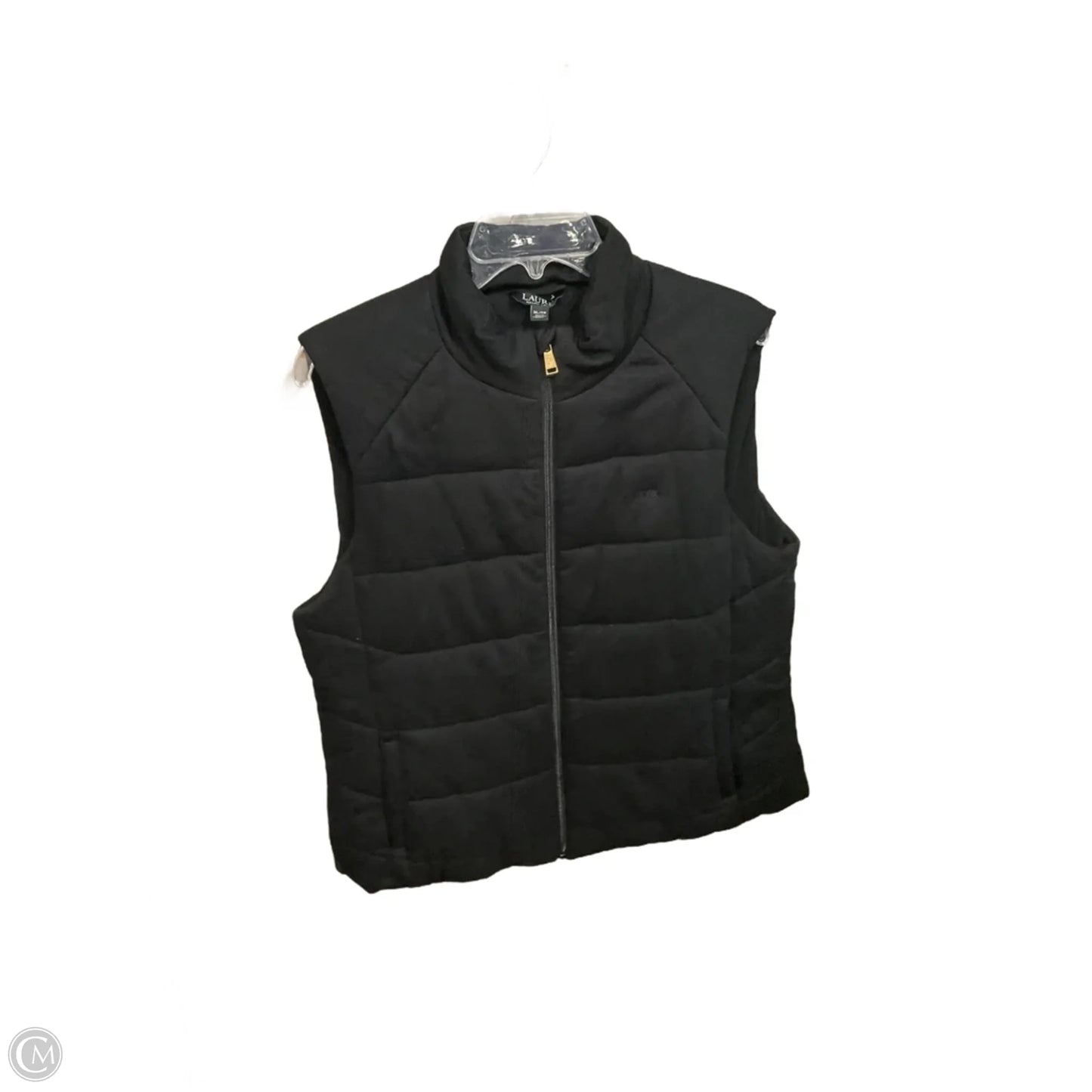 Vest Puffer & Quilted By Ralph Lauren In Black, Size: Xl