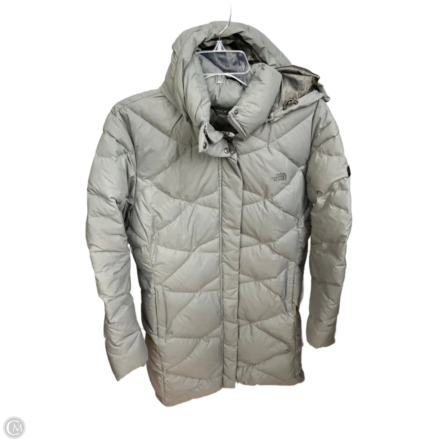 Coat Puffer & Quilted By The North Face In Grey, Size: Xl