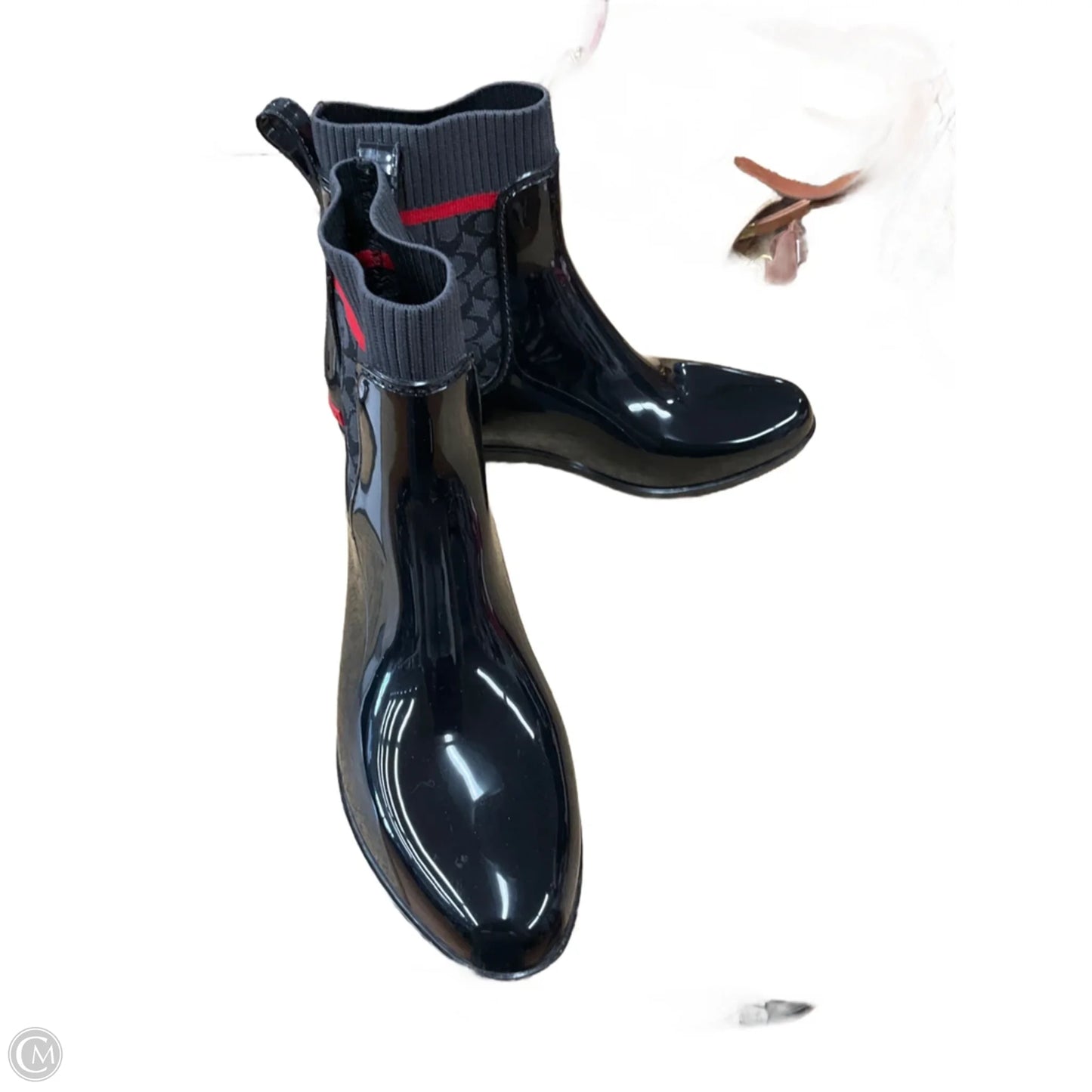 Boots Designer By Coach In Black, Size: 9