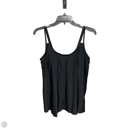 Swimsuit Top By Clothes Mentor In Black, Size: S