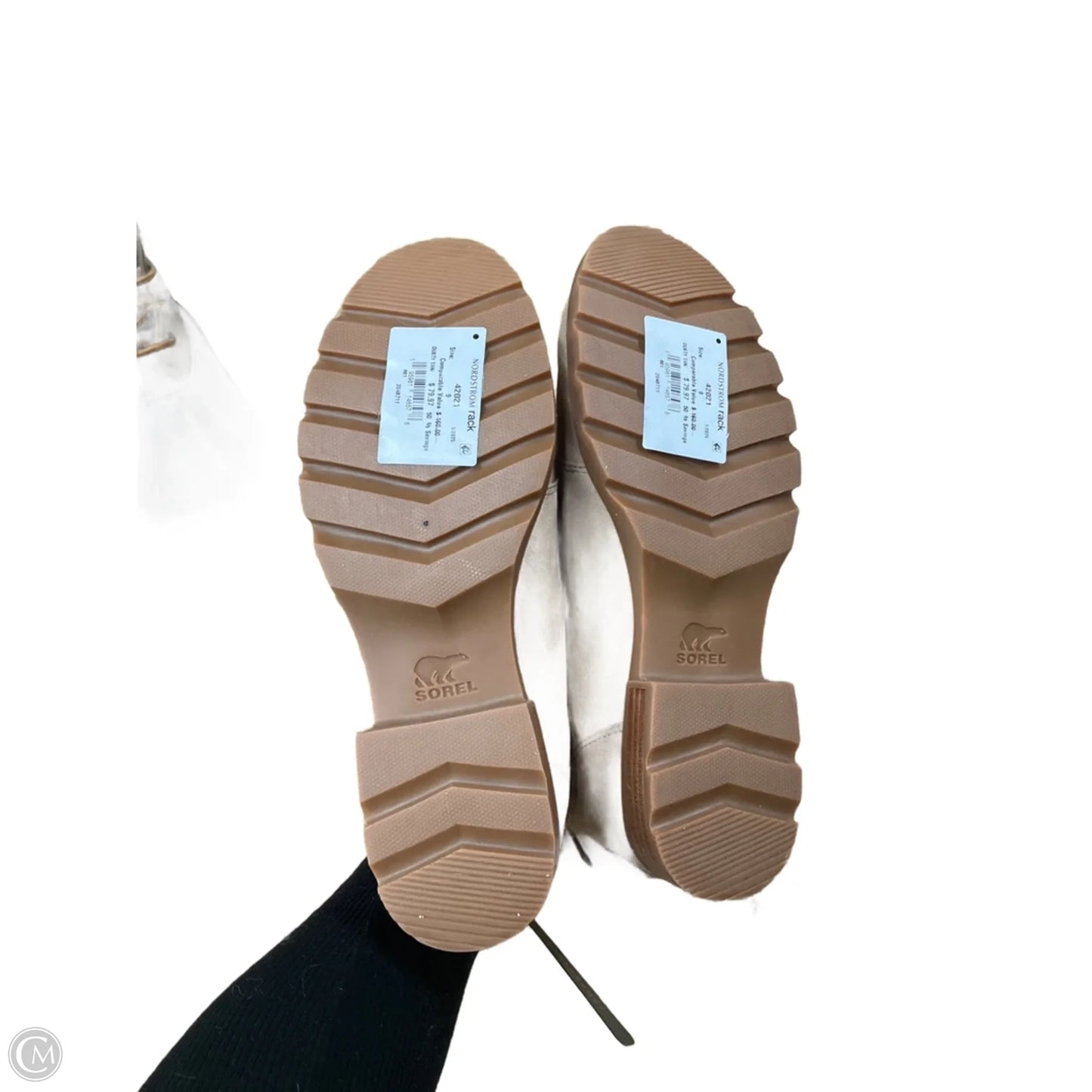 Boots Ankle Flats By Sorel In Tan, Size: 9