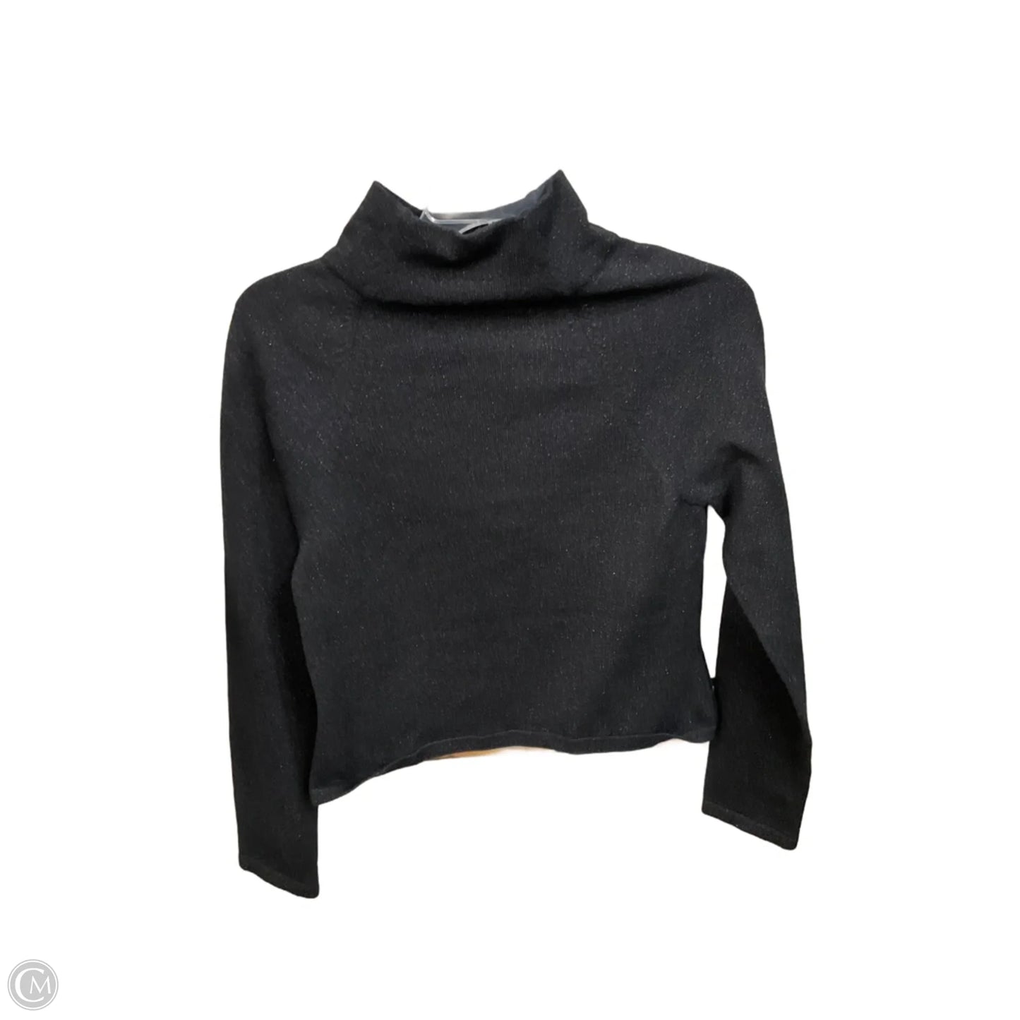 Top Long Sleeve By Belle Point In Black, Size: S