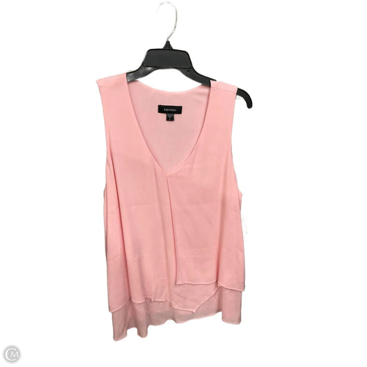 Top Sleeveless By Karen Kane In Pink, Size: L