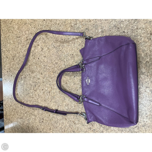 Crossbody Designer By Coach, Size: Medium