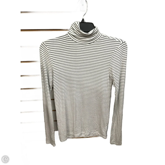 Top Long Sleeve By Gap In Striped Pattern, Size: S