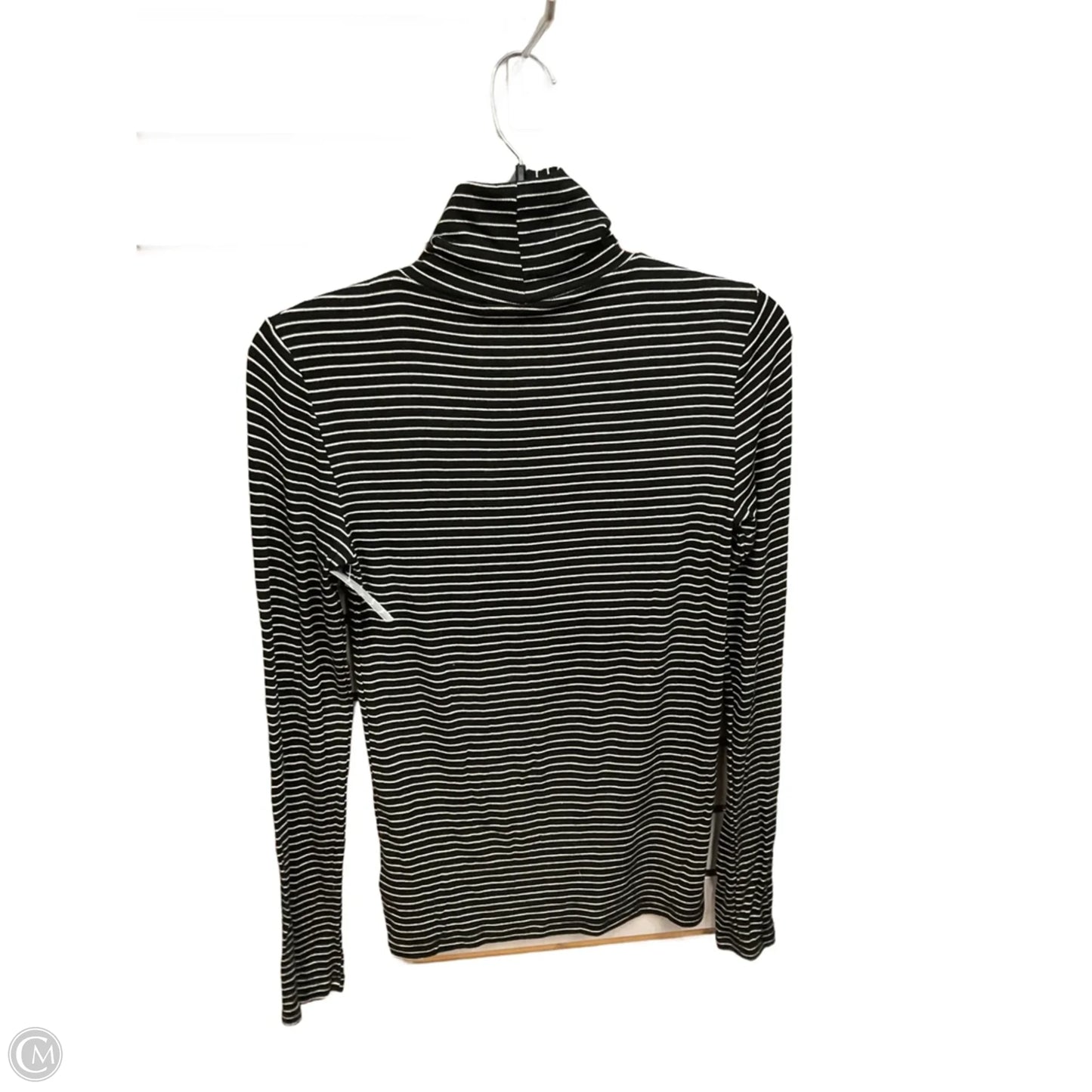 Top Long Sleeve By Gap In Striped Pattern, Size: S