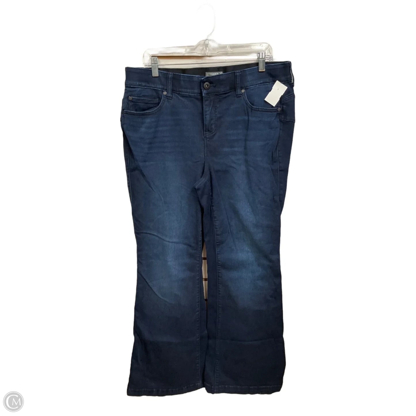 Jeans Wide Leg By Torrid In Blue Denim, Size: 18