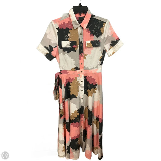 Dress Casual Maxi By Banana Republic In Floral Print, Size: Xs