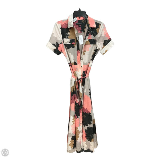 Dress Casual Maxi By Banana Republic In Floral Print, Size: Xs