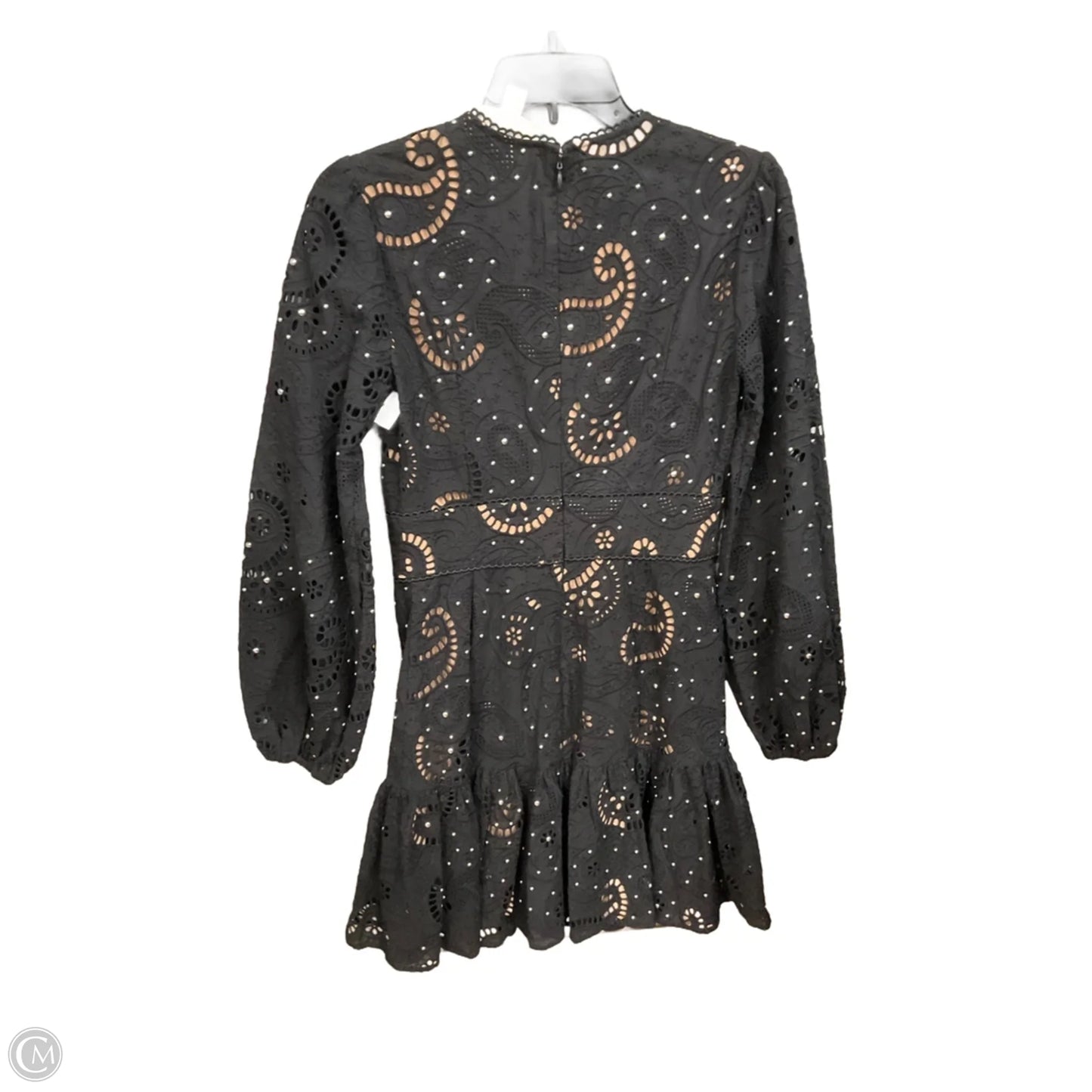 Dress Casual Midi By Michael By Michael Kors In Black, Size: S