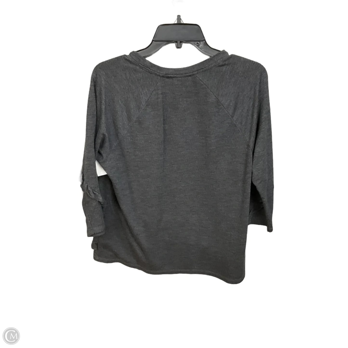 Top 3/4 Sleeve By Style And Company In Grey, Size: M