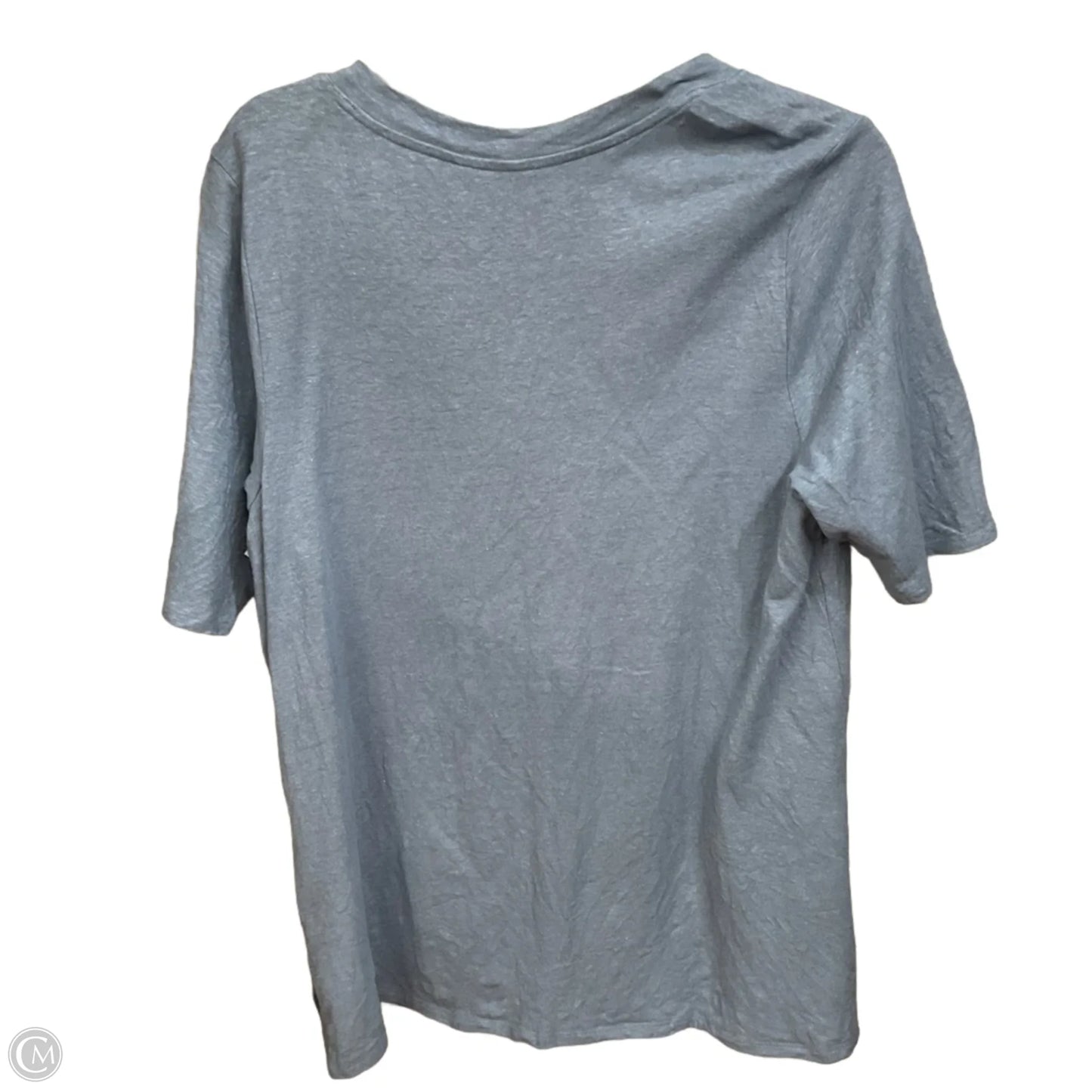 Top Short Sleeve By Pure Jill In Blue, Size: L