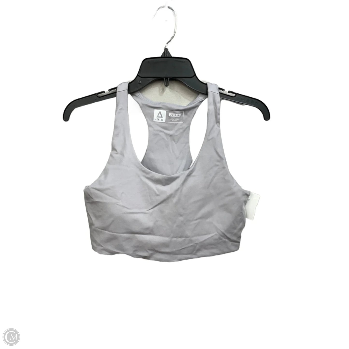 Athletic Bra By Clothes Mentor In Purple, Size: L