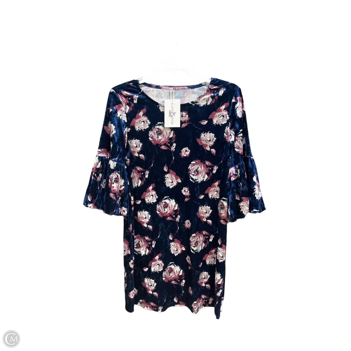 Dress Casual Short By Emerald In Floral Print, Size: S