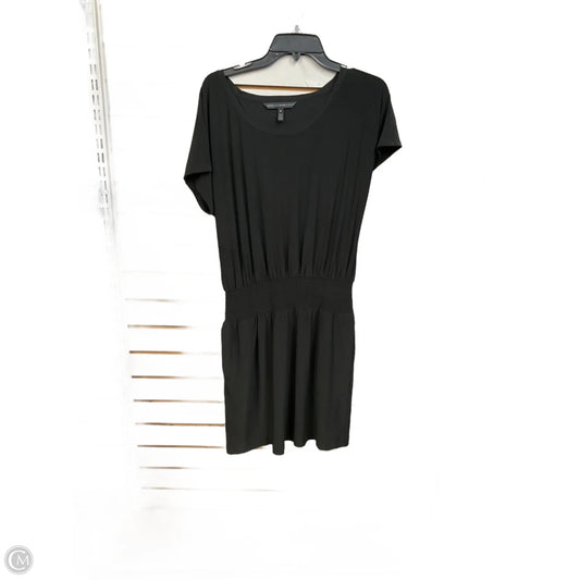 Dress Casual Midi By White House Black Market In Black, Size: M