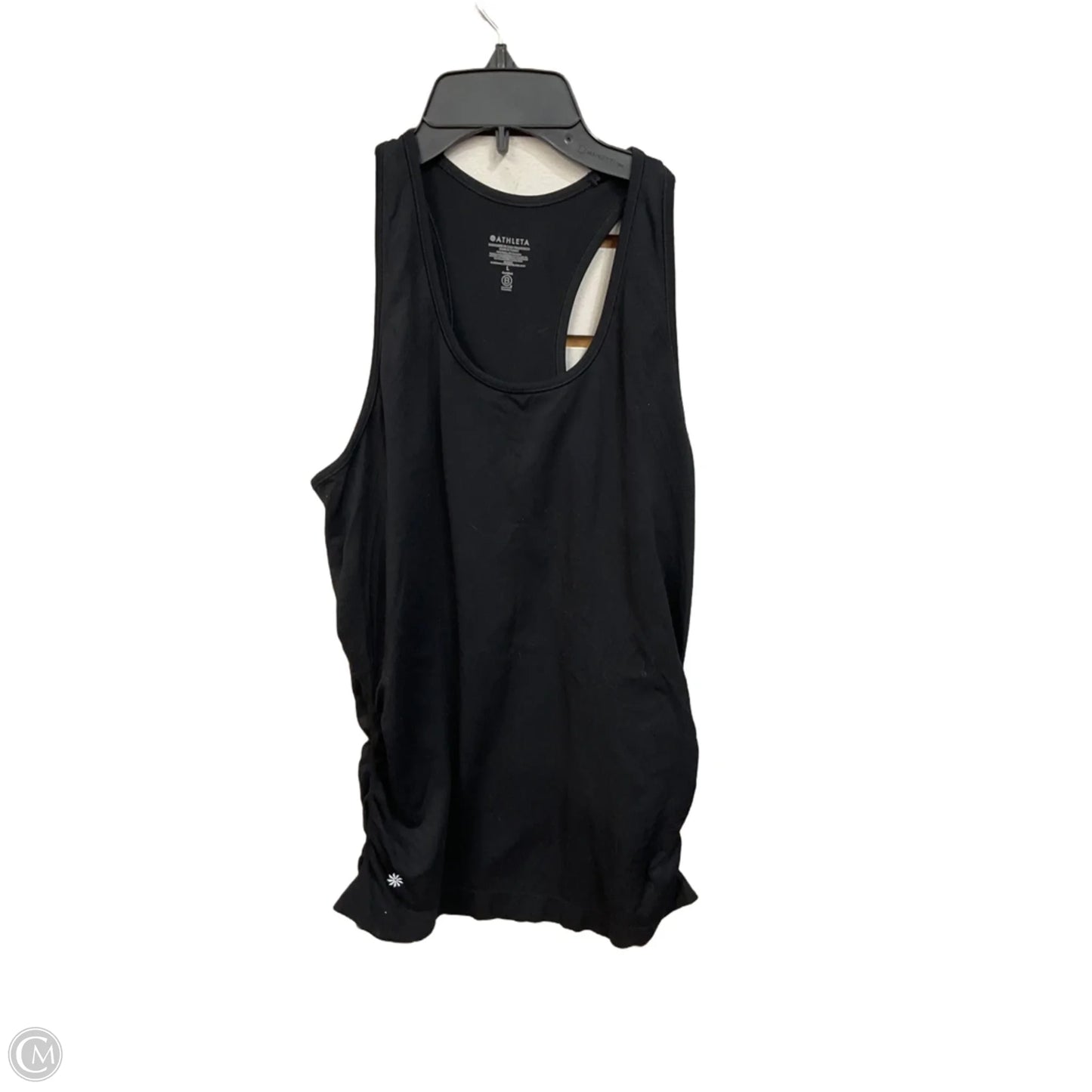 Athletic Tank Top By Athleta In Black, Size: L
