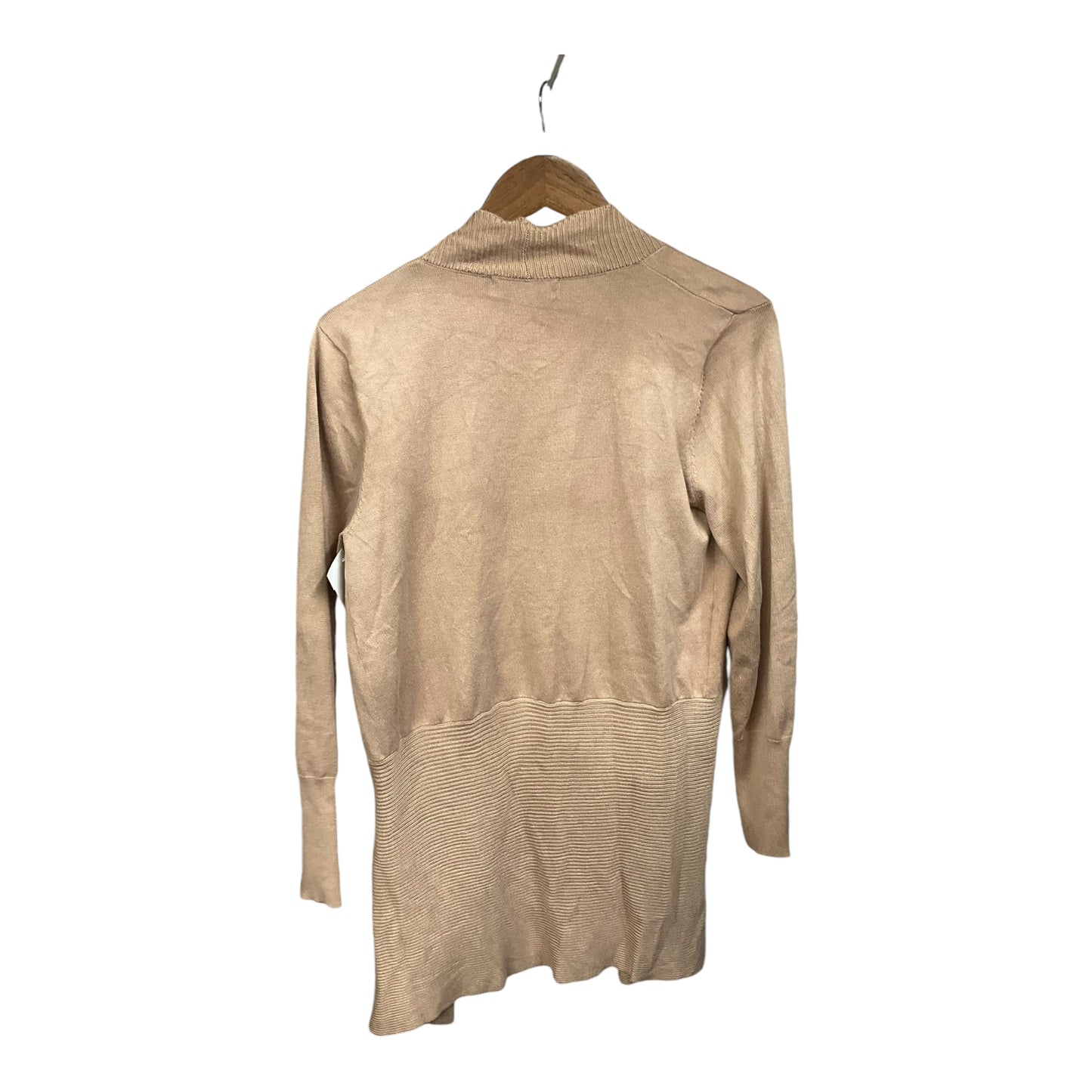 Cardigan By Clothes Mentor In Tan, Size: M