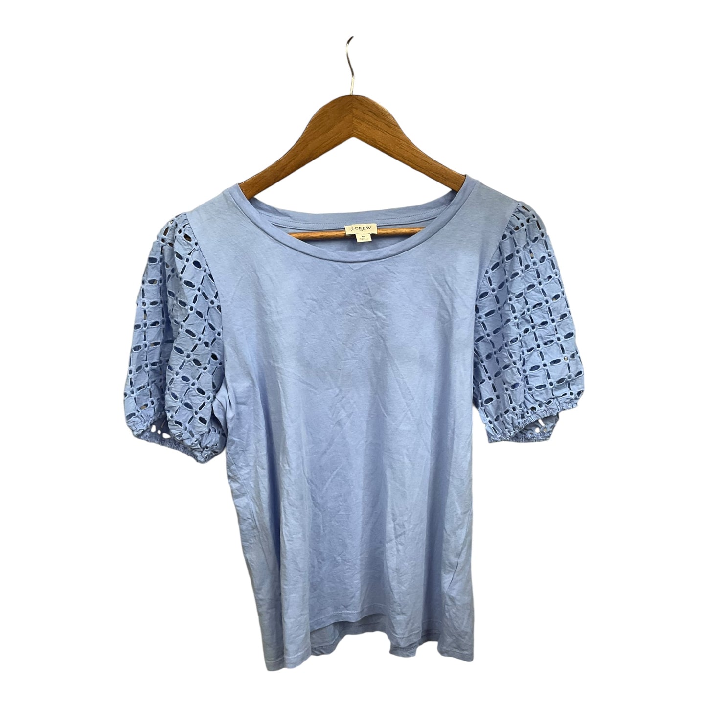 Top Short Sleeve By J. Crew In Blue, Size: M