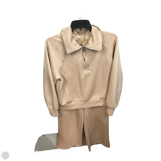 Pants Set 2pc By Clothes Mentor In Tan, Size: S