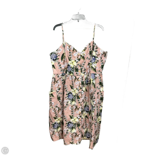 Dress Casual Midi By Davi & Dani In Floral Print, Size: 3x