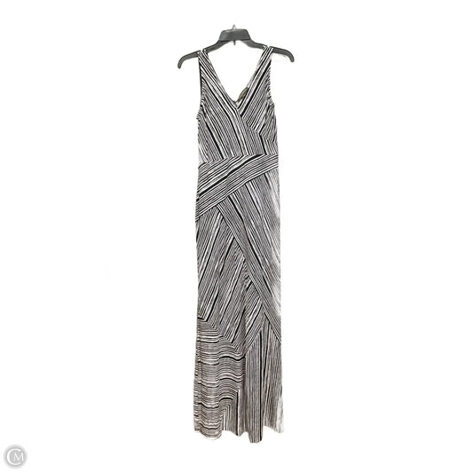 Dress Casual Maxi By Tommy Bahama In Black & White, Size: M