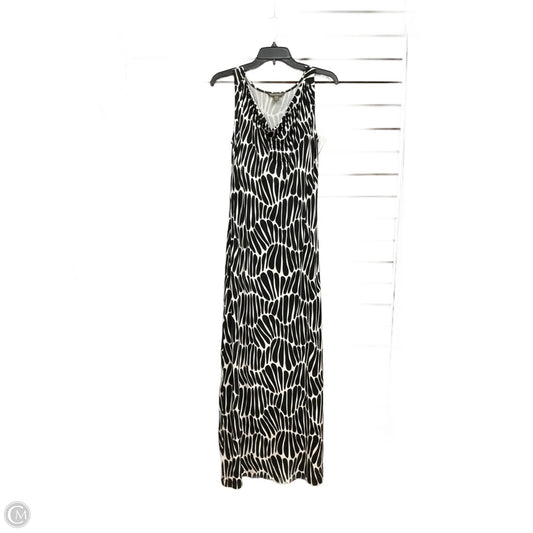 Dress Casual Maxi By Tommy Bahama In Black & White, Size: M