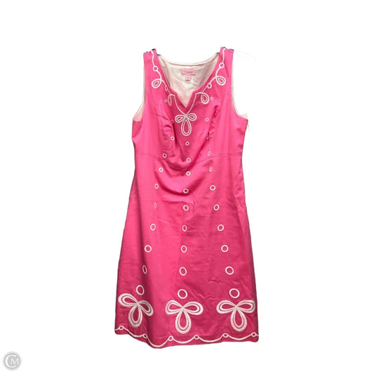 Dress Designer By Lilly Pulitzer In Pink, Size: M