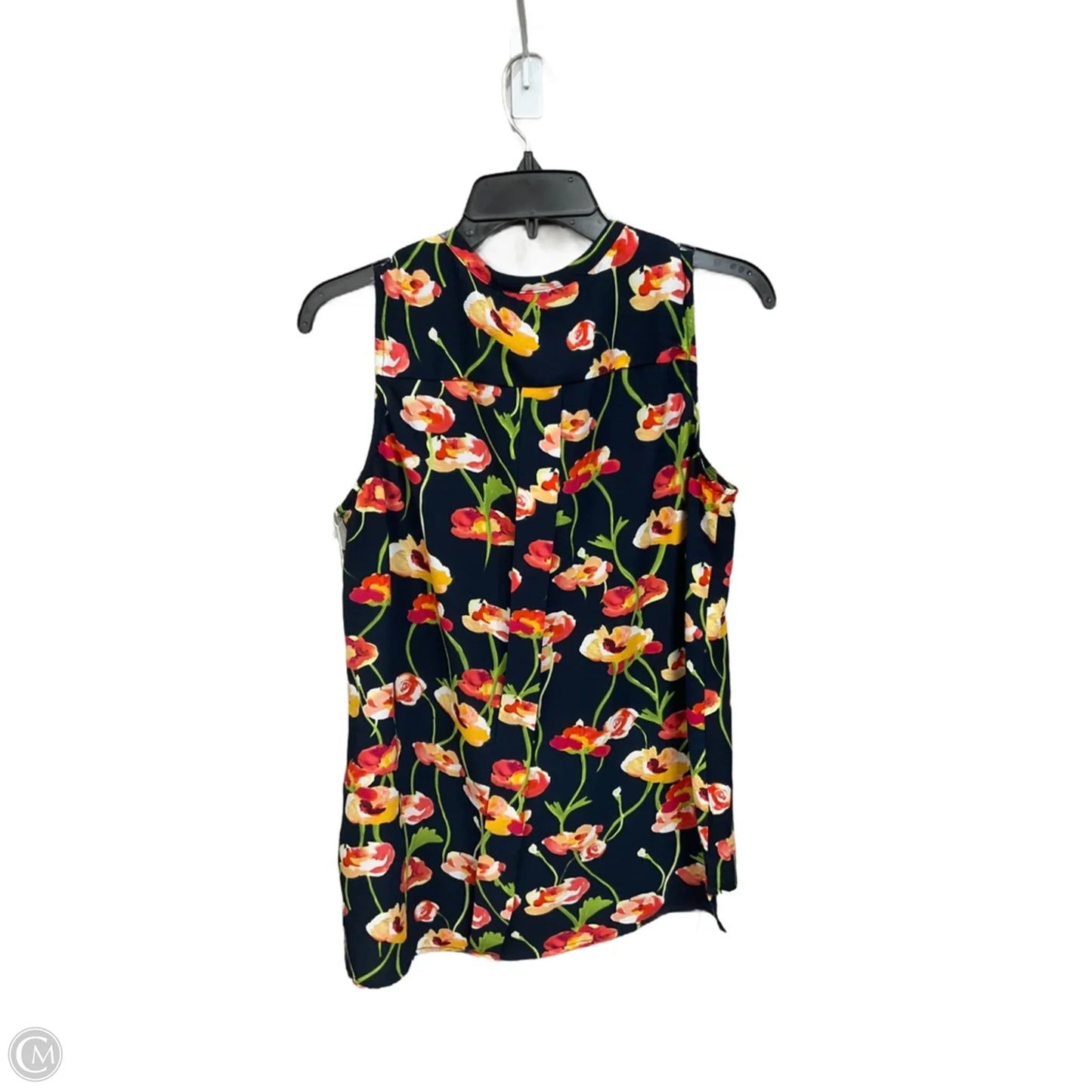 Top Sleeveless By Clothes Mentor In Floral Print, Size: M