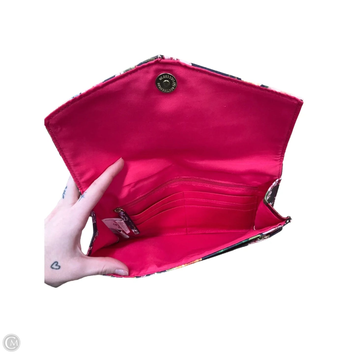 Clutch By Clothes Mentor, Size: Medium