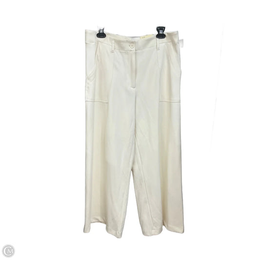 Pants Wide Leg By Max Studio In White, Size: 16