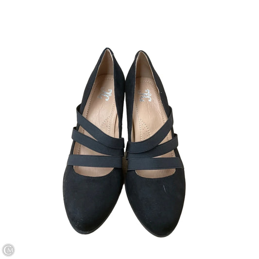 Shoes Heels Platform By Journee In Black, Size: 8