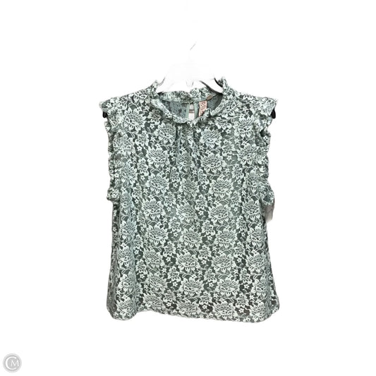 Top Sleeveless By Dolan Left Coast In Green, Size: Xl