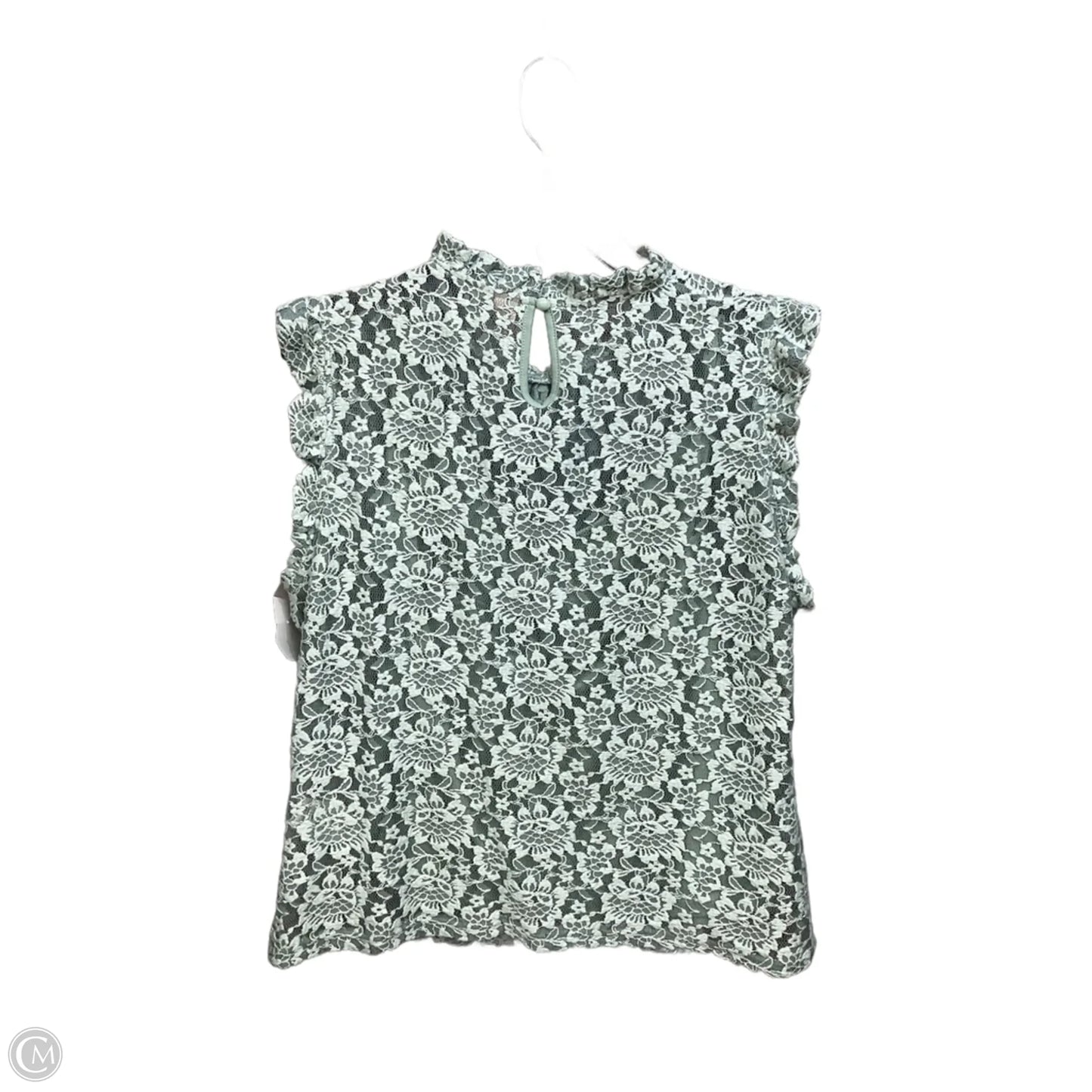 Top Sleeveless By Dolan Left Coast In Green, Size: Xl